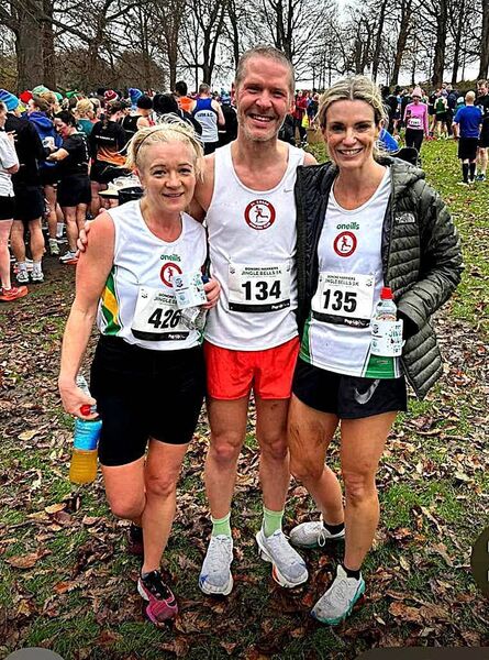 St Coca's AC athletes at the Jingle Bells run St Coca's AC athletes at the Jingle Bells run