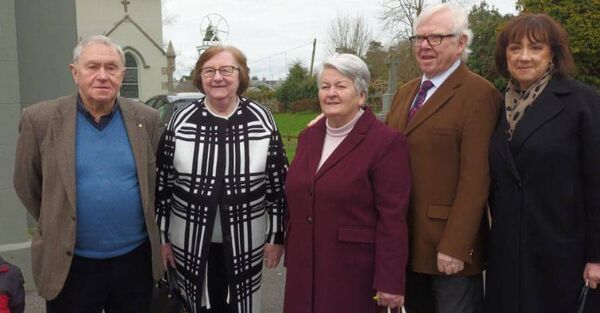 (l-r) Carole and Michael Dempsey (far left) with Michael's sister Breda Morrissey, brother-in-law Donal Morrissey and niece Mary Morrissey (l-r) Carole and Michael Dempsey (far left) with Michael's sister Breda Morrissey, brother-in-law Donal Morrissey and niece Mary Morrissey
