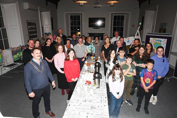 Some of the large attendance Some of the large attendance