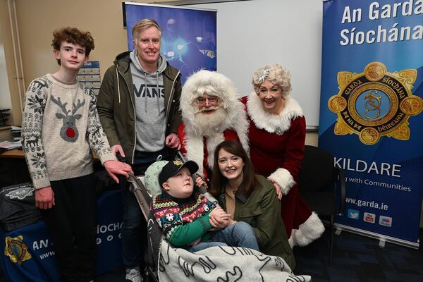 Santa at The Whitewater Shopping Centre Newbridge Little Blue Hero Oscar Fitzgearld visits Santa at Newbridge Station with his Family Photos Jimmy Fullam Santa at The Whitewater Shopping Centre Newbridge Little Blue Hero Oscar Fitzgearld visits Santa at Newbridge Station with his Family Photos Jimmy Fullam