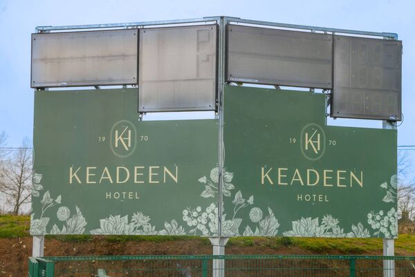 The Keadeen Hotel is the new scoreboard sponsors at Manguard Park The Keadeen Hotel is the new scoreboard sponsors at Manguard Park