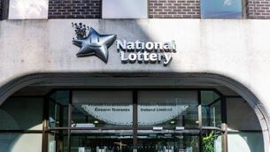 <p>The offices of the National Lottery in Dublin</p> <p>The offices of the National Lottery in Dublin</p>