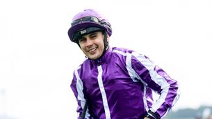 <p>Ronan Whelan won the Betfred Derby with Christmas Day at Epsom Downs today Photo: ©INPHO/Tom Maher</p> <p>Ronan Whelan won the Betfred Derby with Christmas Day at Epsom Downs today Photo: ©INPHO/Tom Maher</p>