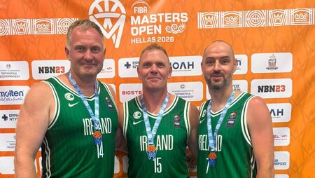 Kildare club players help propel Ireland to medals at FIBA Masters Open Kildare club players help propel Ireland to medals at FIBA Masters Open